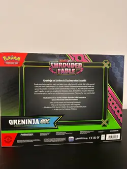 Pokemon Shrouded Fable Greninja EX Special Illustration Collection (SEALED) - Image 2
