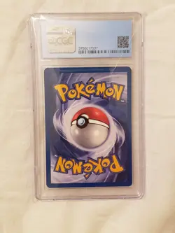 Pokemon TCG Bulbasaur Base Set 44/102 Regular Unlimited Common CGC 9 - Image 2