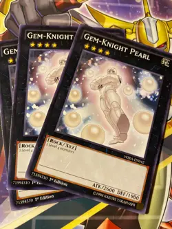 Yugioh- 3X Gem-Knight Pearl - Common - 1st Edition - WIRA-EN042 - Near Mint - Image 1