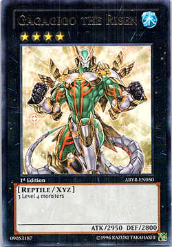 Gagagigo The Risen ABYR-EN050 Yu-Gi-Oh! Light Play 1st Edition - Image 1