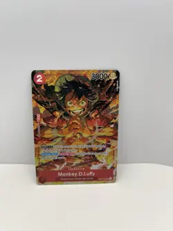 Monkey.D.Luffy (SR) OP01-024 Romance Dawn One Piece Alternate Art NM - Image 1