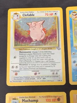 Vintage Holo Rare Pokemon Card Lot WOTC 1999 Base Set, Jungle, Fossil - MP/HP - Image 2