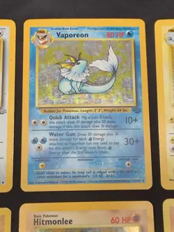 Vintage Holo Rare Pokemon Card Lot WOTC 1999 Base Set, Jungle, Fossil - MP/HP - Image 3