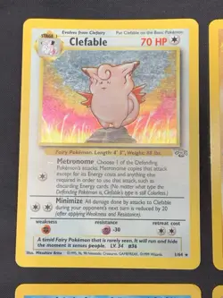 Vintage Pokemon Cards Holo Rare WOTC Lot Base Set, Jungle, Fossil - Mewtwo MP/HP - Image 2