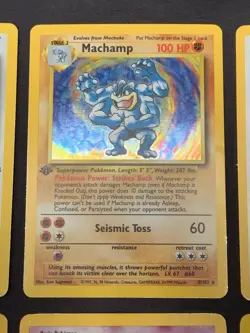 Vintage Pokemon Cards Holo Rare WOTC Lot Base Set, Jungle, Fossil - Mewtwo MP/HP - Image 3