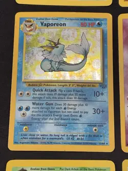 Vintage Pokemon Cards Holo Rare WOTC Lot Base Set, Jungle, Fossil - Mewtwo MP/HP - Image 5