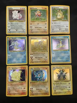Vintage Holo Rare Pokemon Card Lot - WOTC Era Collection - 1999/2000 - MP/HP - Image 1