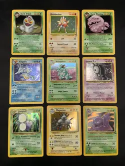 Vintage Holo Rare Pokemon Card Lot - WOTC Era 1999, 2000, 2001 Collection -MP/HP - Image 1