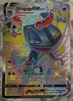 Pokemon TCG Dragapult VMAX SWSH097 SWSH: Sword & Shield Promo Cards Holo - Image 1