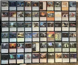 Magic The Gathering Lot O 153 FOIL Cards From Adventures In The Forgotten Realms - Image 1