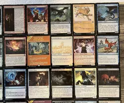 Magic The Gathering Lot O 153 FOIL Cards From Adventures In The Forgotten Realms - Image 3