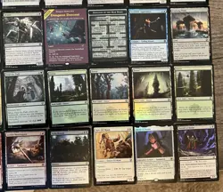 Magic The Gathering Lot O 153 FOIL Cards From Adventures In The Forgotten Realms - Image 5