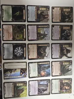 LoTR LCG The Lost Realm Lord of The Rings Cards w/ Instructions - Image 1
