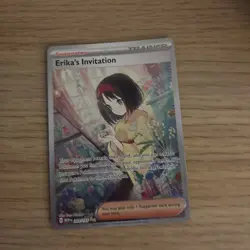 Erika's Invitation 203/165 Pokemon 151 Special Illustration Rare Pokemon Card - Image 1