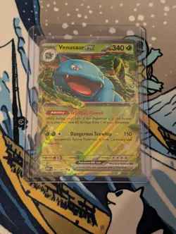 Pokemon TCG Venusaur EX Scarlet & Violet 151 Holo Double Rare Card 003/165 NM - Image 1