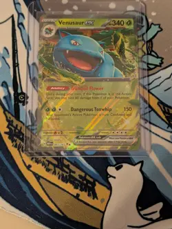 Pokemon TCG Venusaur EX Scarlet & Violet 151 Holo Double Rare Card 003/165 NM - Image 3