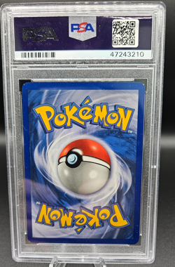 PSA 9 MINT Mew 2000 WOTC Black Star Promo 9 Holo League Pokemon Card Swirl! - Image 2