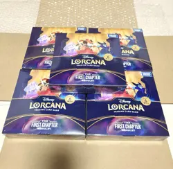 LORCANA Disney Booster box The First Chapter Japanese Card 5boxes sealed - Image 1