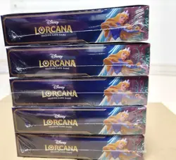 LORCANA Disney Booster box The First Chapter Japanese Card 5boxes sealed - Image 4