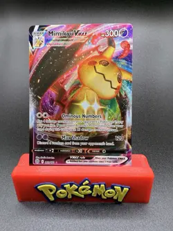 Mimikyu VMAX 069/172 SWSH09: Brilliant Stars Ultra Rare Pokemon Card | NM - Image 1