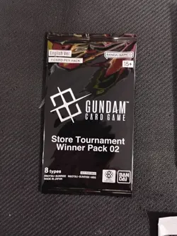 GUNDAM CARD GAME STORE TOURNAMENT PARTICIPATION PACK 02 LOT OF 22 packs - Image 2