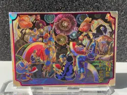 One Piece Anime Trading Card Comic Book Cover Design Card Luff# 12 Firework - Image 1