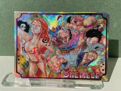 One Piece Anime Trading Card Comic Book Cover Design Card Luff# 2 Summer Party - Image 1