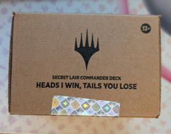 MTG Heads I Win, Tails You Lose Secret Lair Commander Deck SEALED EDH - Image 1