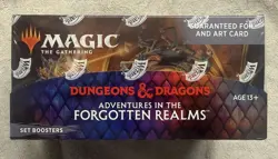MTG - Dungeons & Dragons Adventures In The Forgotten Realms Set Booster Box 630509982875 - Image 1