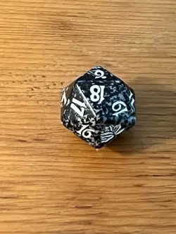 MTG Magic the Gathering 2000 Beatdown Spindown - Dice Die - Black Lotus - Black - Image 3