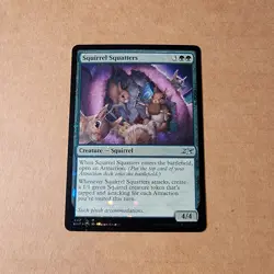 MTG Squirrel Squatters GALAXY FOIL (Unfinity) M/NM - Image 1