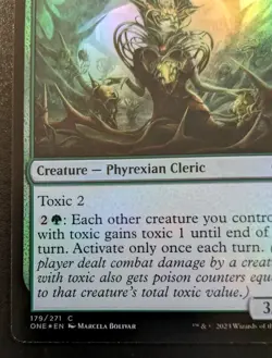 Plague Nurse 179/271 Foil Common Phyrexia: All Will Be One Magic: The Gathering - Image 4