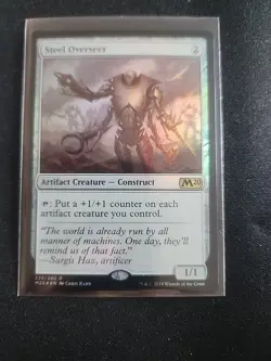 MTG Steel Overseer - Core Set 2020 #239 - Image 1