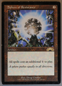 Sphere of Resistance - MTG - Exodus - Magic: The Gathering - Image 1