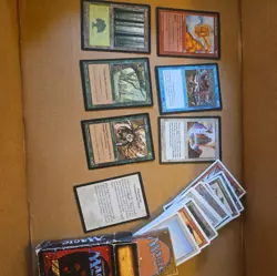 Magic the Gathering Deckmaster 1995 Wizards of the Coast Set w/Box and Book - Image 1