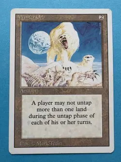 MTG Magic the Gathering Winter Orb (280/306) Revised Edition LP - Image 1
