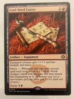 MTG ~ Cori-Steel Cutter ~ Tarkir: Dragonstorm ~ Near Mint Pack Fresh - Image 1