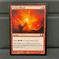 MTG Magic The Gathering - PYRETIC RITUAL, Magic 2011 - Image 1