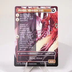 Joshua, Phoenix's Dominant Borderless 397 Final Fantasy MTG NM Regular See Video - Image 3