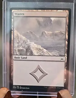 Wastes (Basic Land) Oath of the Gatewatch MTG Regular Lightly Played - Image 3
