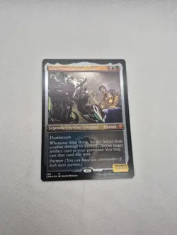 Silas Renn, Seeker Adept - Foil Etched Commander Legends NM MTG - Image 1