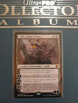 Lolth Spider Queen Magic The Gathering Forgotten Realms Mythic Rare - Image 1