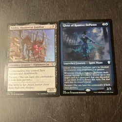 MTG STARTER COMMANDER DECK - Ghost Of Ramirez DePietro / Fathis, Shadowcat - U/B - Image 1