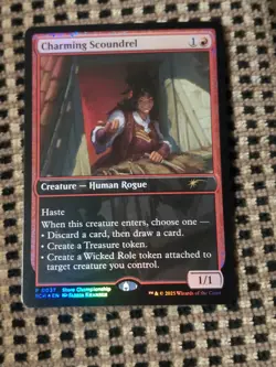 Charming Scoundrel Nm Mint Game Day & Store Championship Promos Foil - Image 1