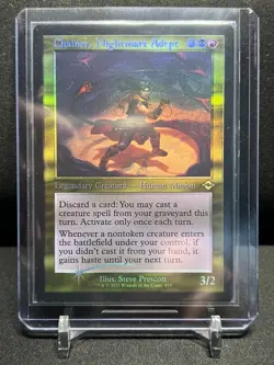 Chainer, Nightmare Adept Retro Frame Foil Magic MTG 2021 Modern Horizons 2 LP - Image 1