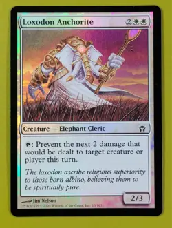 FOIL Loxodon Anchorite x1 Fifth Dawn 1x Magic the Gathering MTG - Image 1