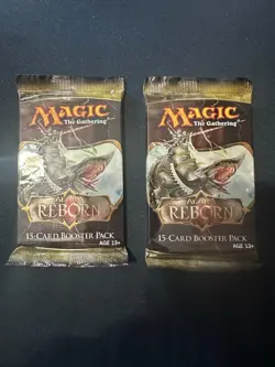 Magic: The Gathering lot of 2 packs of Alara Reborn Booster Packs - Image 1