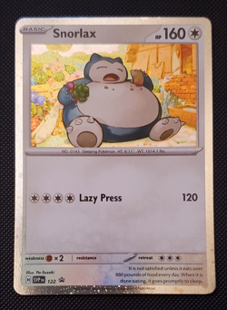 Snorlax Cosmo Holo SVP 122 NM/MT [Scarlet & Violet Promos:Pokemon] B - Image 1