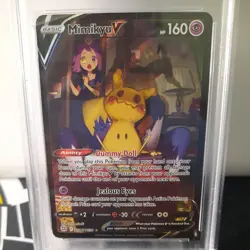 Mimikyu v TG16/TG30 Holo Secret Rare Pokemon TCG Brilliant Stars PSA 10 - Image 2