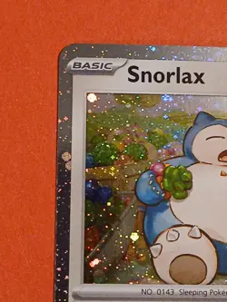 Pokemon Scarlet & Violet Snorlax svp 122 Black Star Promo Holo - Image 4